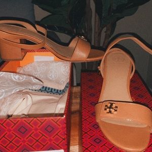 8.5 Tory Burch Kira Sandals. Worn once